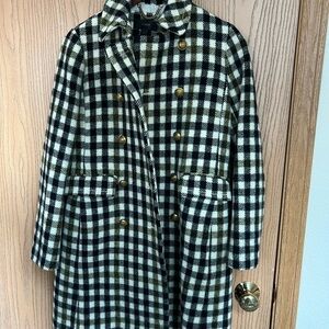 J. Crew Plaid Coat